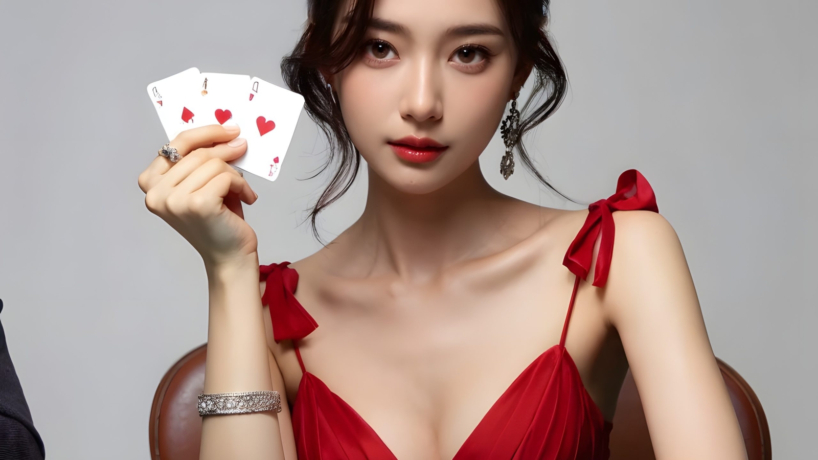 casino-girl-with-red-dress-playing-poker (3)